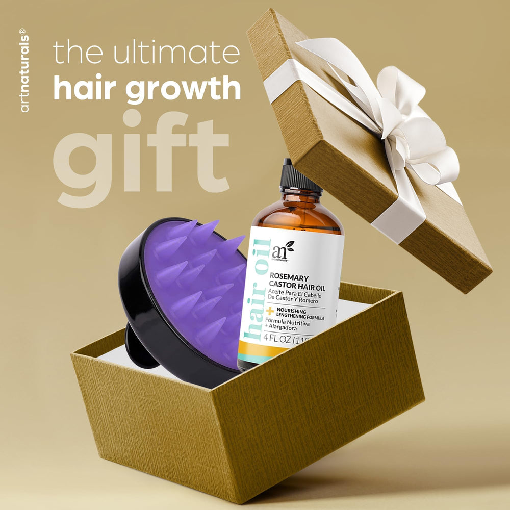 Artnaturals set displayed for daily self-care and hair routine.