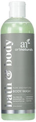 Artnaturals Tea Tree Body Wash bottle front ready for refreshing daily cleanse