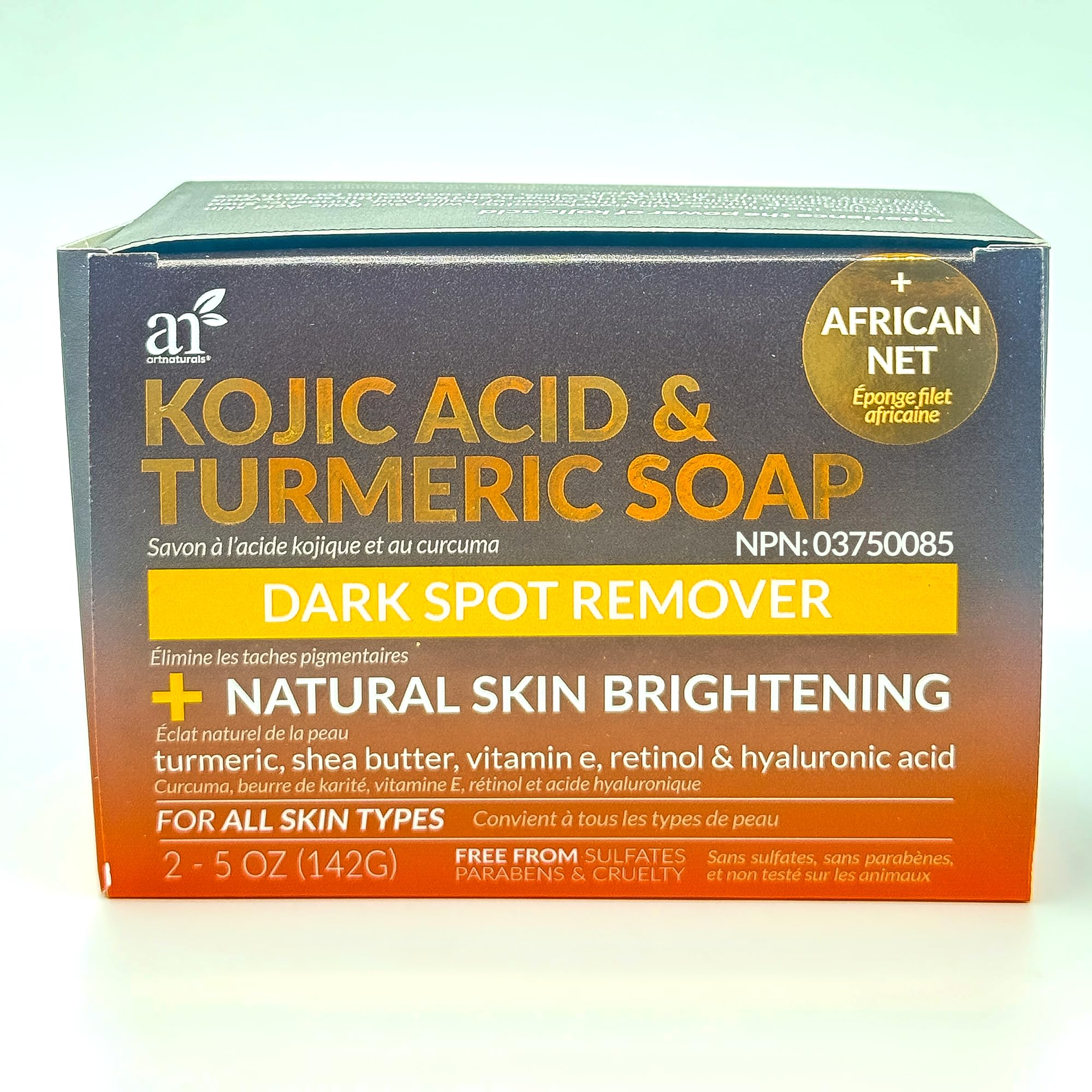 Artnaturals Turmeric skin care benefits image highlighting moisture balance