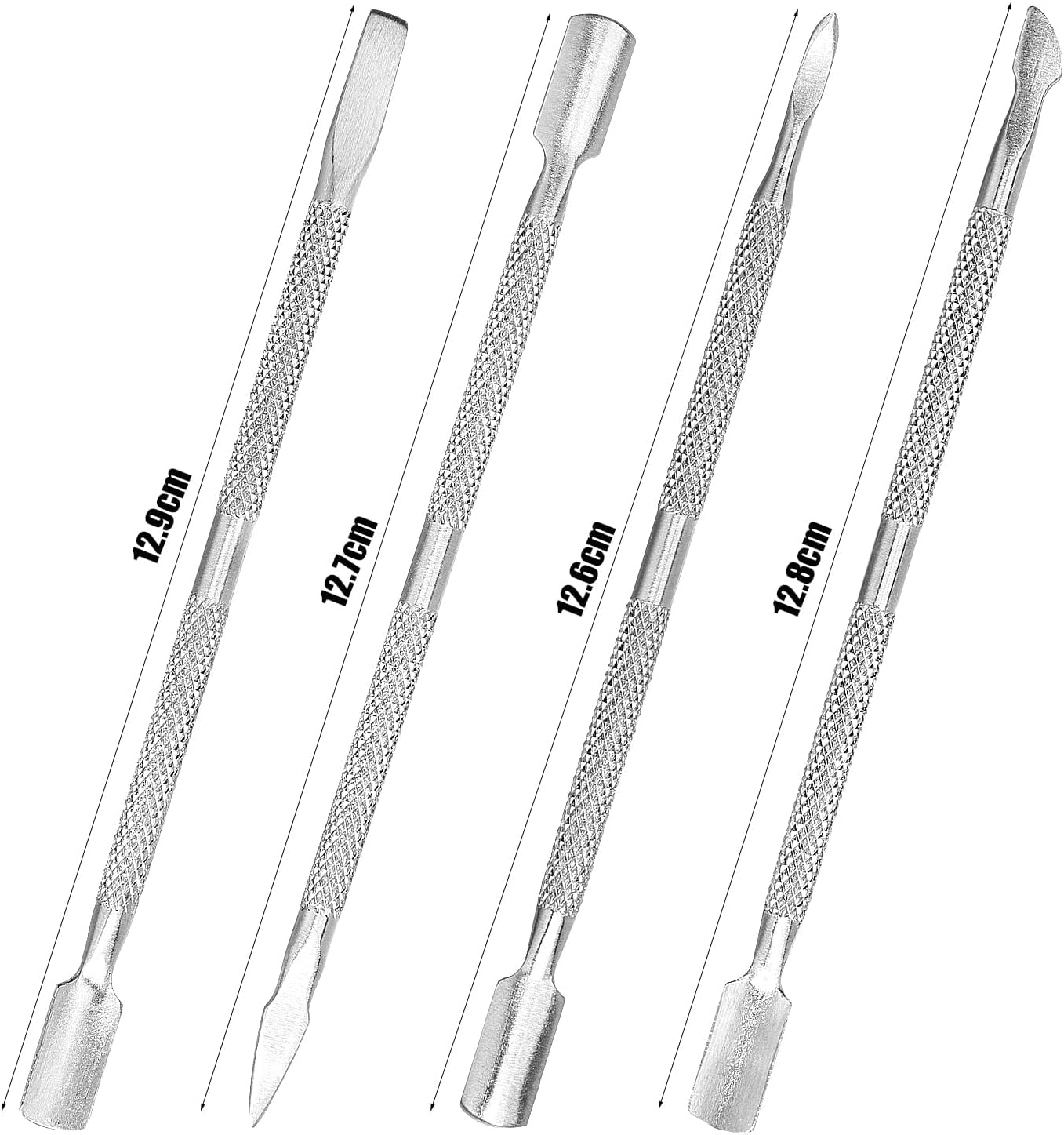 Aruicheng cuticle-pusher with anti-slip handle delivers comfortable grip during use