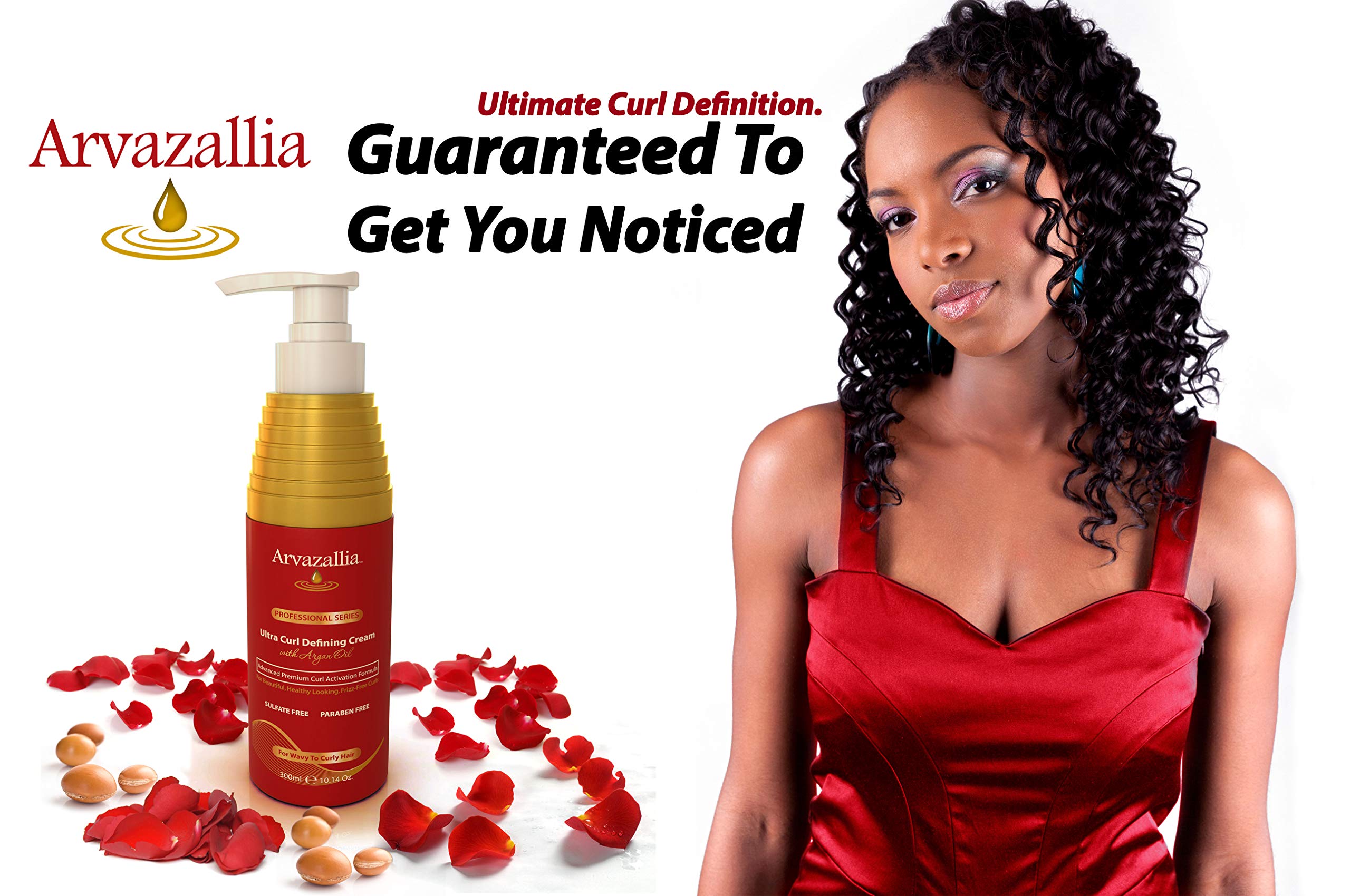 Arvazallia Argan Oil-infused cream packaging highlights nourishing formula with vitamin E.