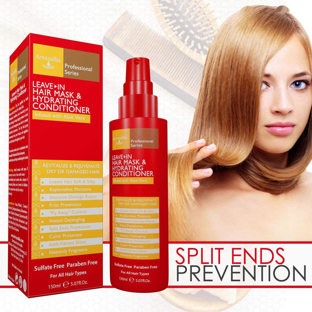Arvazallia Leave-in Hair Mask for daily detangling and manageability