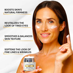 Arvesa Retinol Cream bottle at night application promoting age-defying hydration