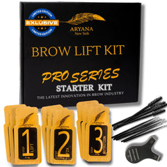Aryana New York Brow Lamination Starter Kit packaging for at-home brow styling.