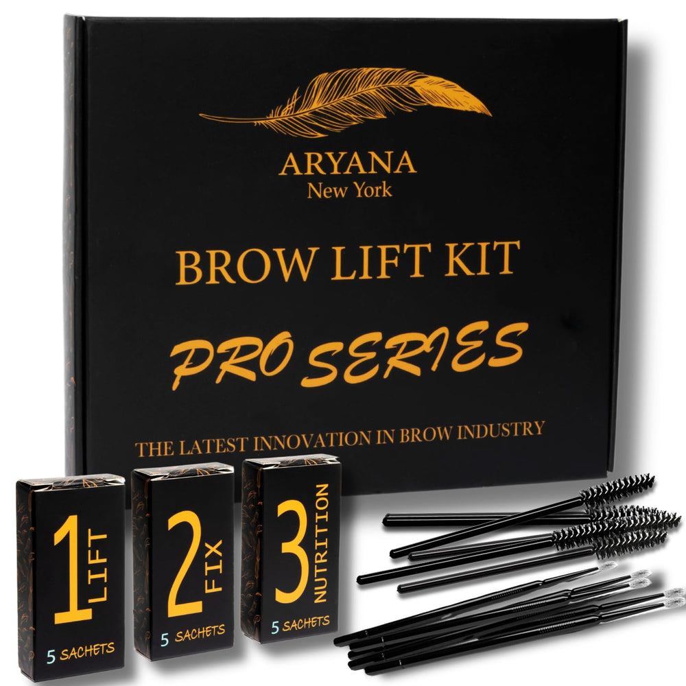 ARYANA NEW YORK eyebrow lamination sachets for quick at-home brow lift