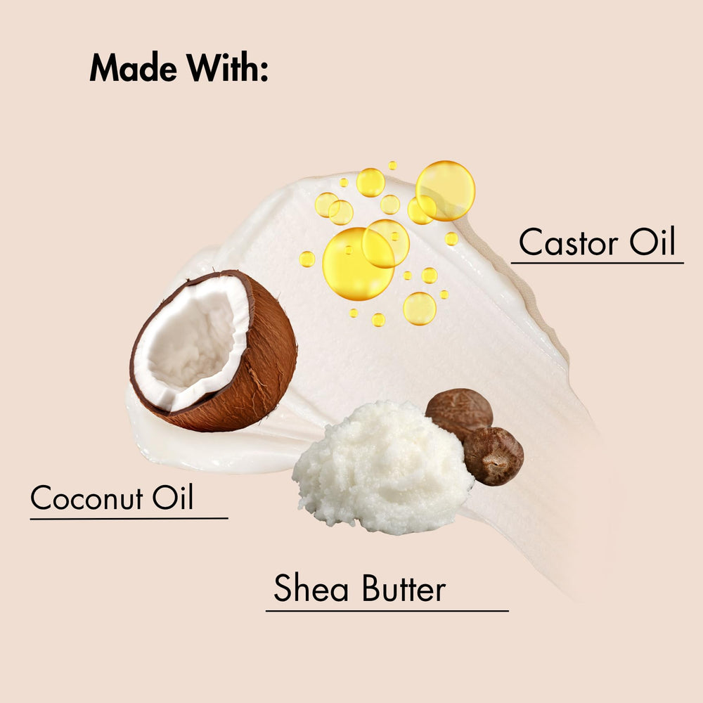 As I Am Coconut Cowash hair lather demonstrates easy spread through strands