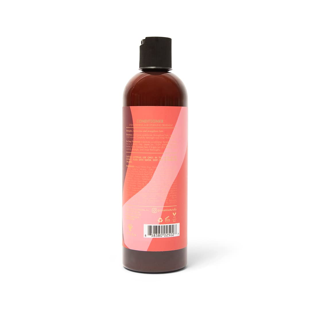 As I Am Long & Luxe Conditioner hair-tangle-free close-up suggests easy styling