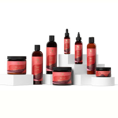 As I Am Long & Luxe Conditioner shine-wet-hair image emphasizes radiant, healthy-looking hair