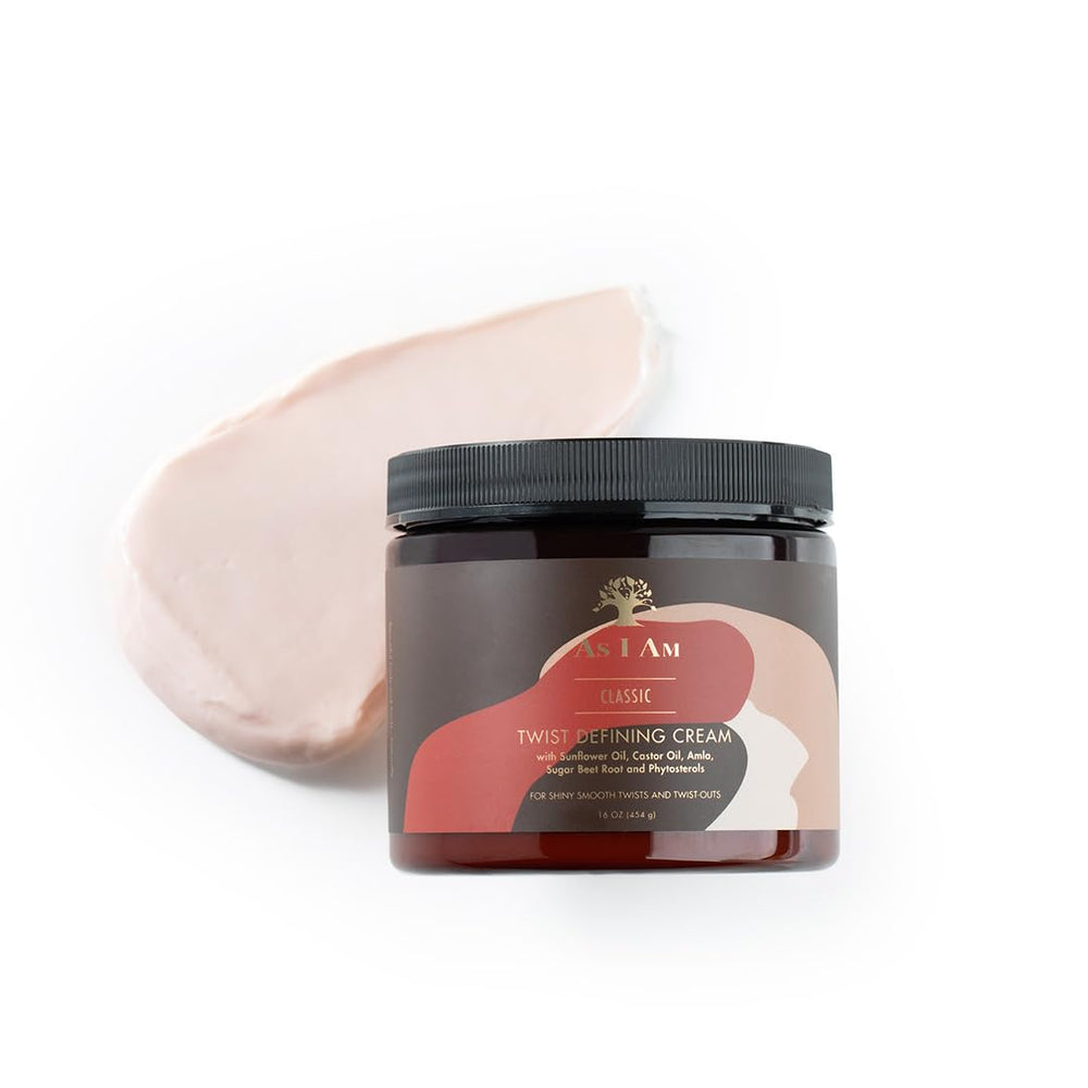 As I Am Twist Defining Cream Red packaging on shelf for easy purchase planning.