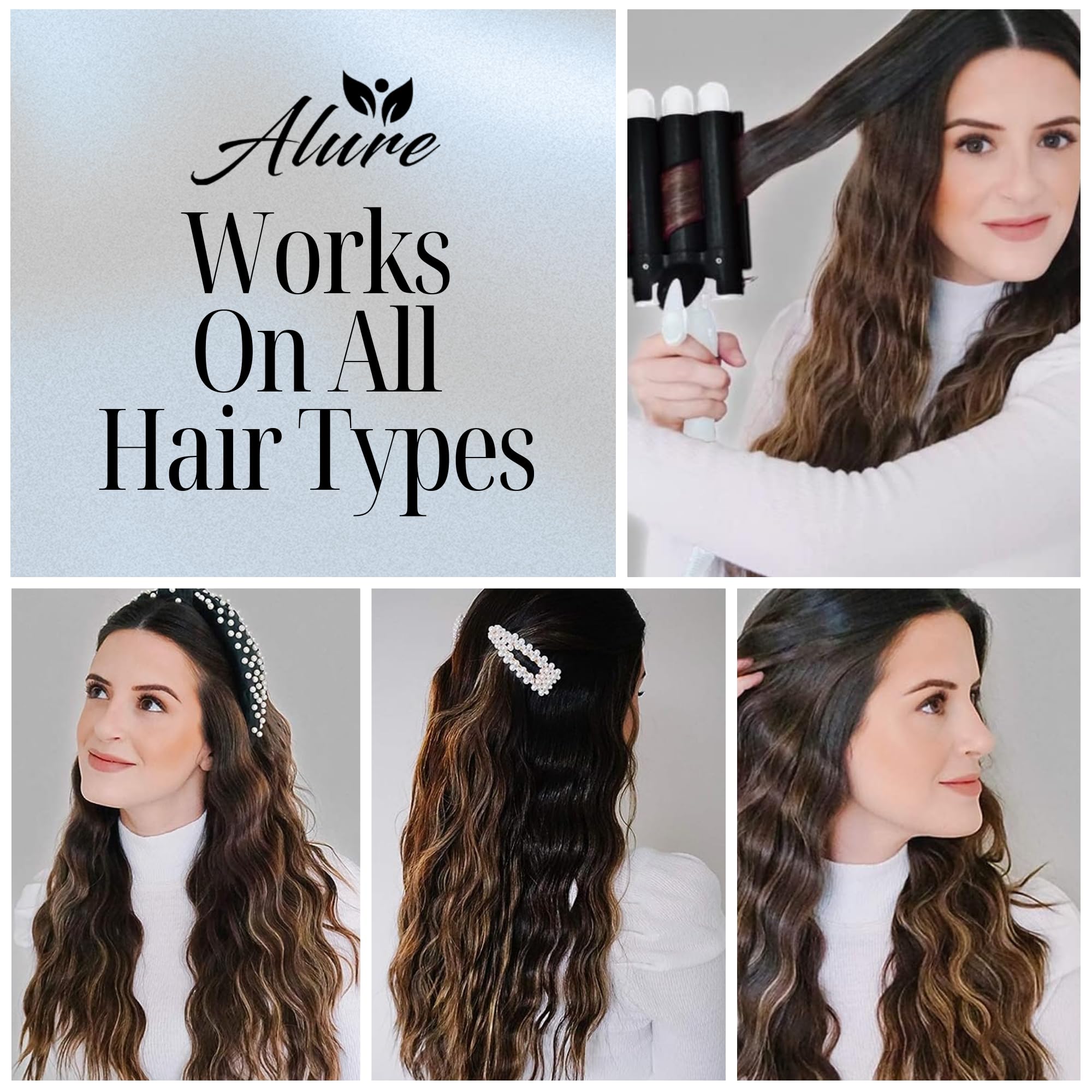Asani Alure ceramic-tourmaline technology for smoother, shinier hair