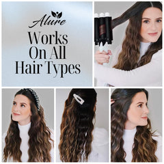 Asani Alure ceramic-tourmaline technology for smoother, shinier hair