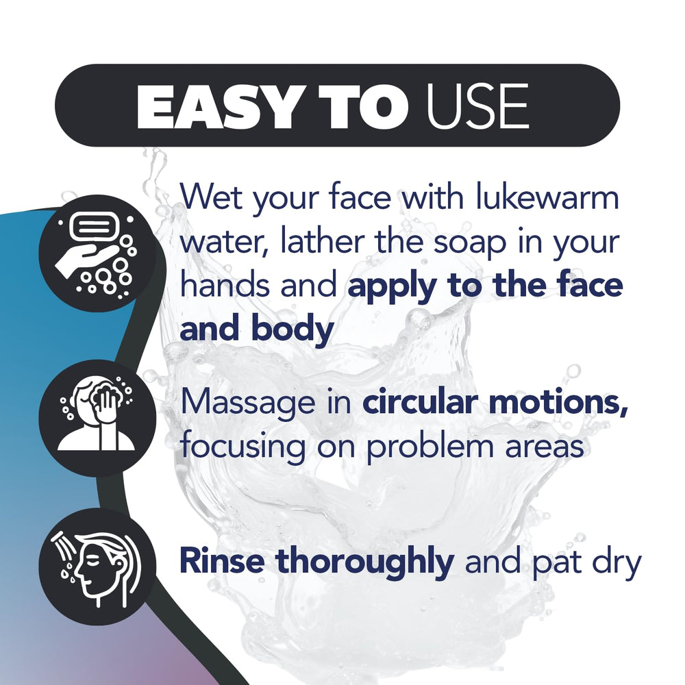 Asepxia pores penetration image illustrating deep cleansing