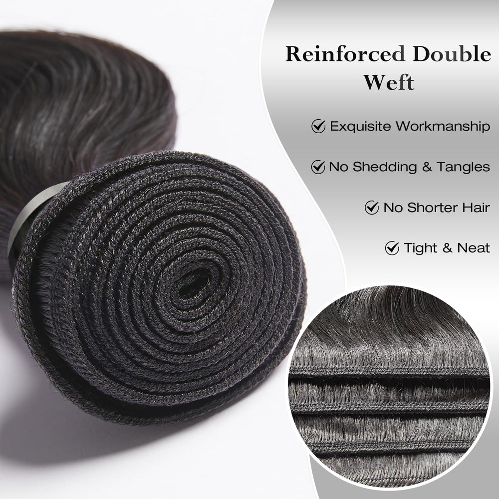 ASHINE Cambodian raw hair bundles body wave 22 inch for fuller length