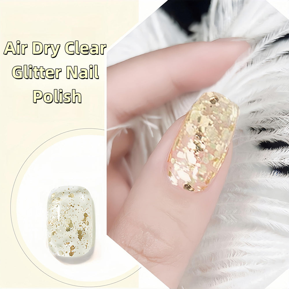 ASMAYSA easy to use top coat requires no lamp for simple at home applications.
