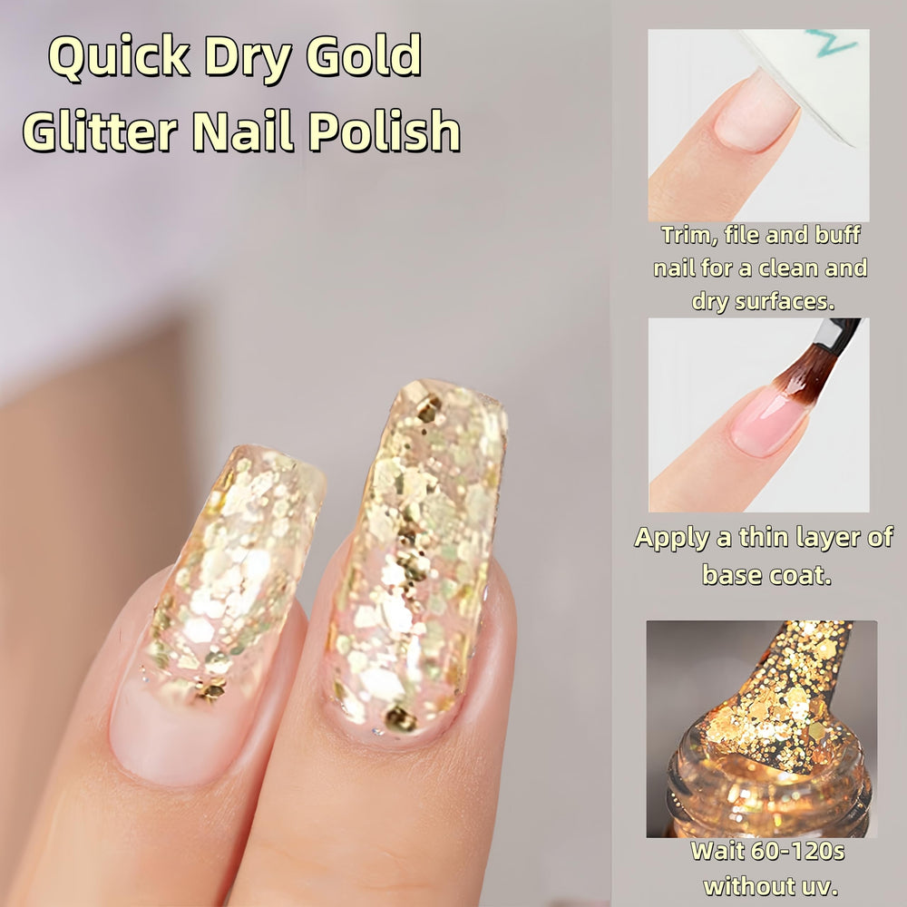 ASMAYSA quick dry nail polish dries in 60-120 seconds for fast manicures.