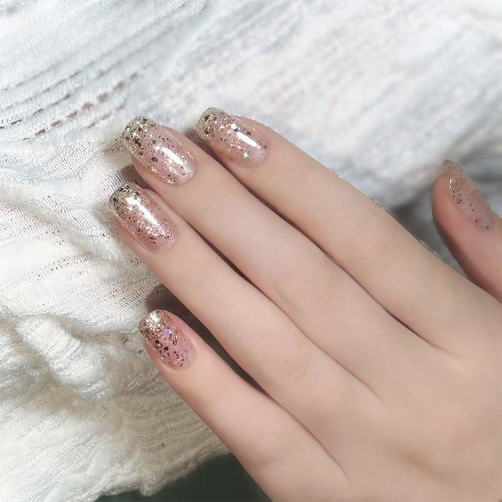 ASMAYSA vegan cruelty-free glitter polish suitable for daily wear and parties.