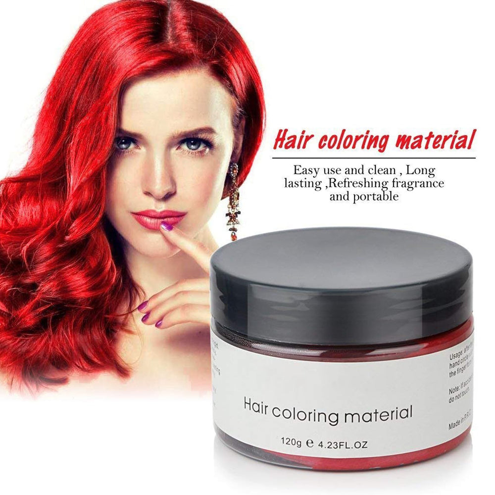 Asocrew Red wax spray for vibrant red look at Halloween cosplay.