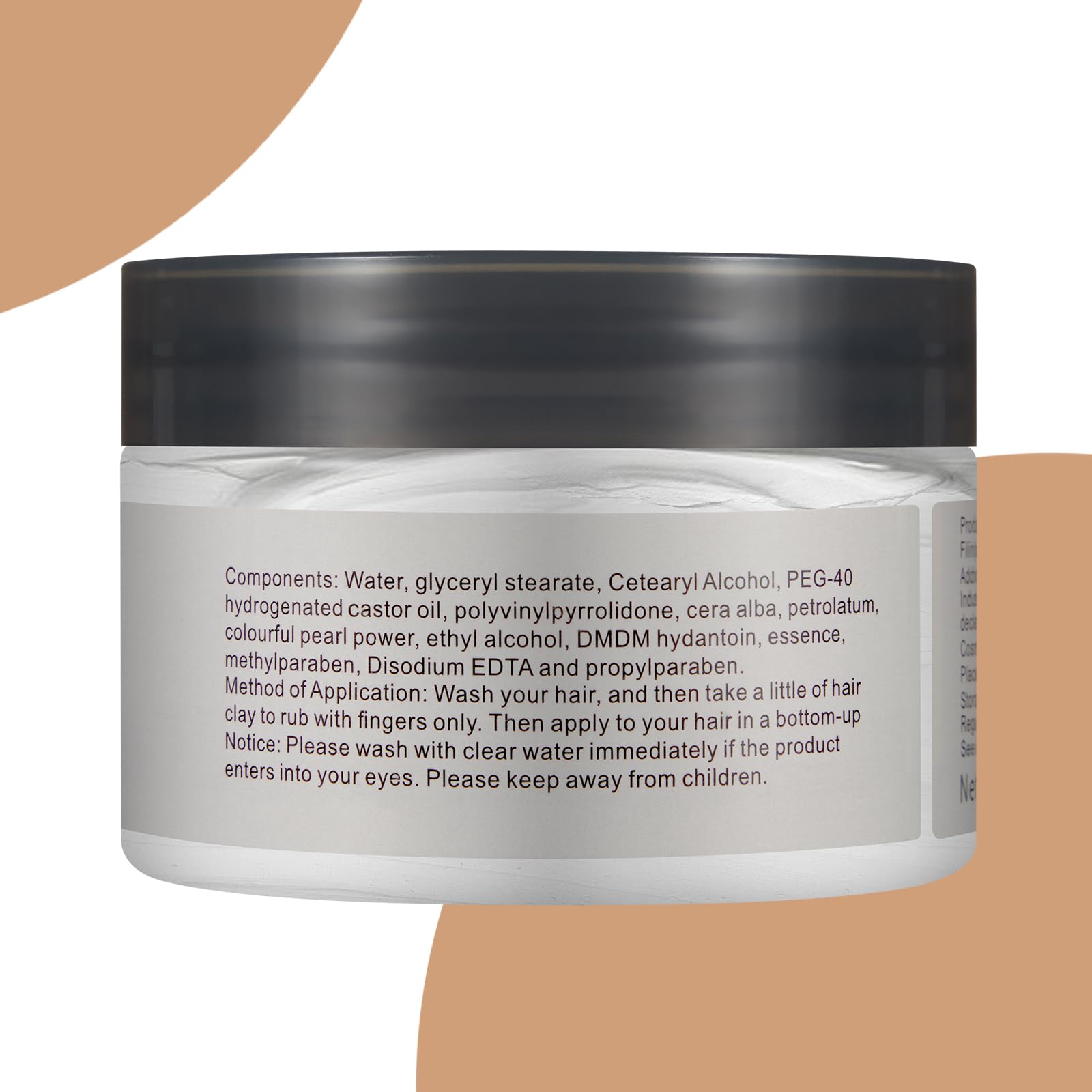 Asocrew temporary hair color wax color range offers bold options for cosplay and parties.