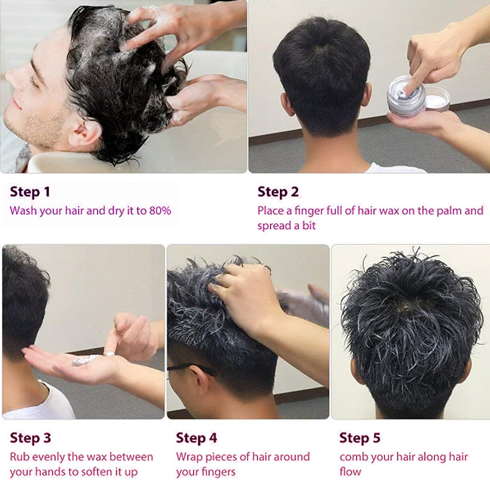 Asocrew temporary hair color wax ideal for Halloween costumes and accent looks.