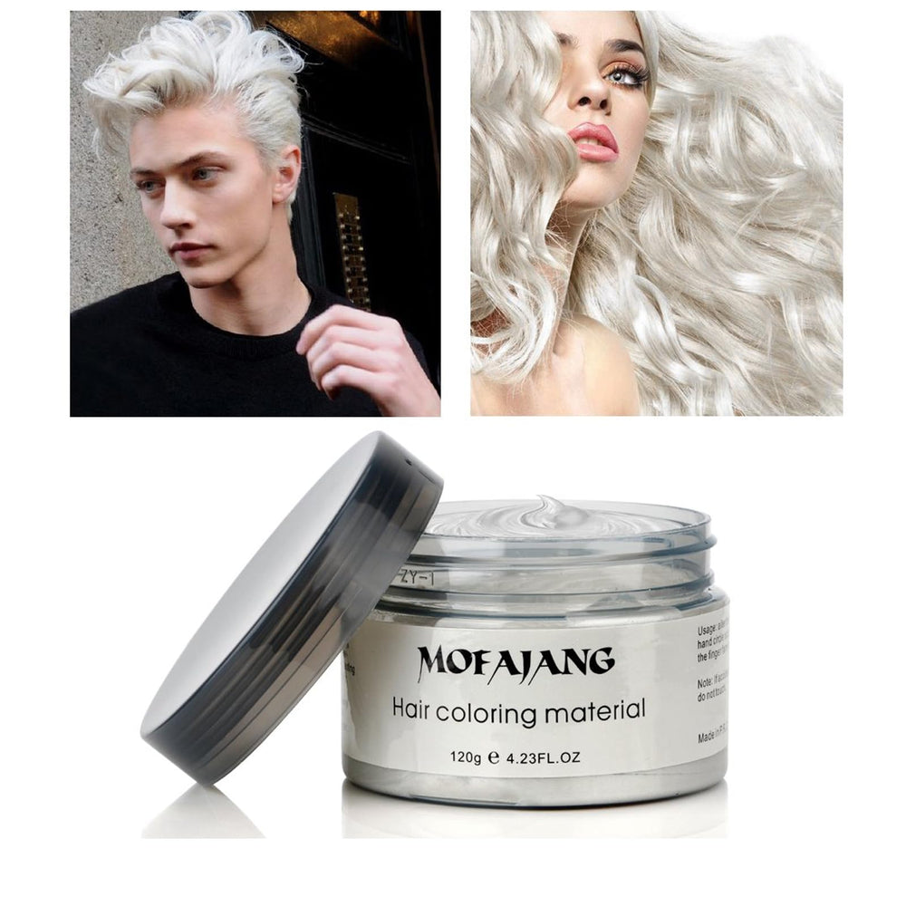 Asocrew temporary hair color wax quick-dry formula for fast, mess-free styling.