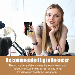 Asomooh tattoo cover up applicator brush enables precise blemish coverage
