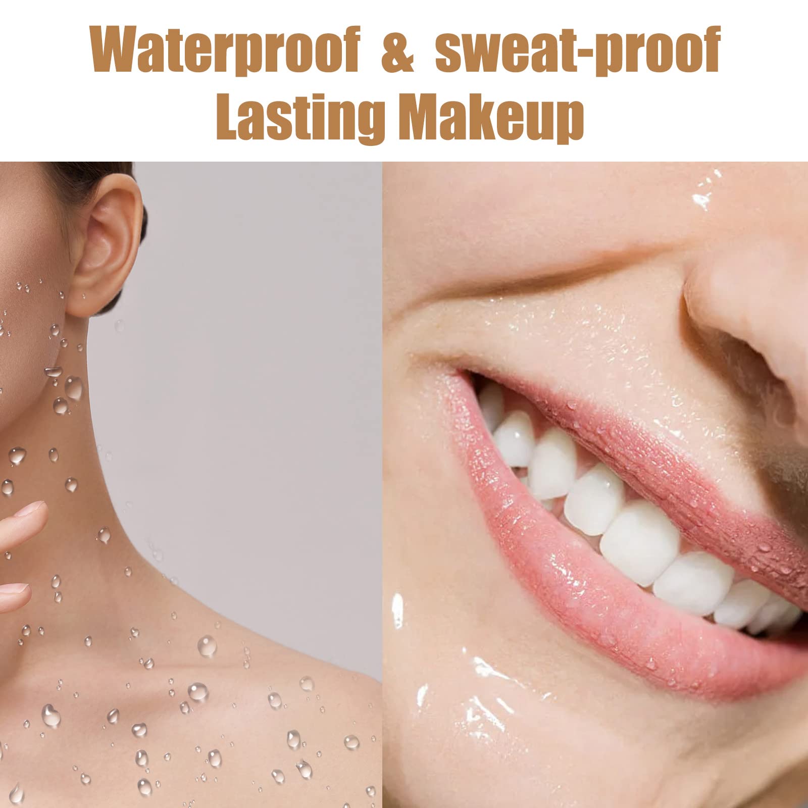 Asomooh tattoo cover up set powder helps long-lasting hold