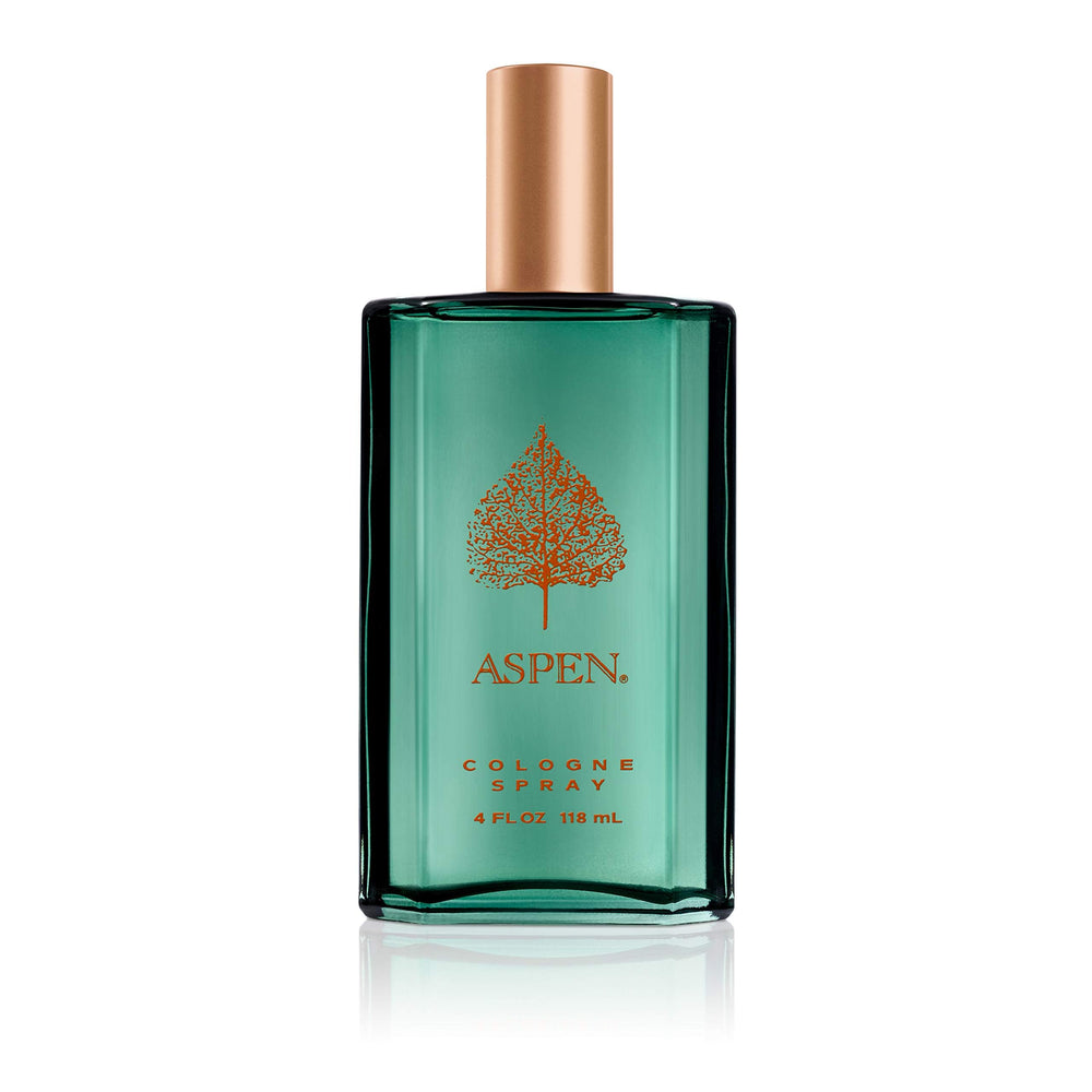 Aspen 4oz bottle ready for gift or travel touch-ups.