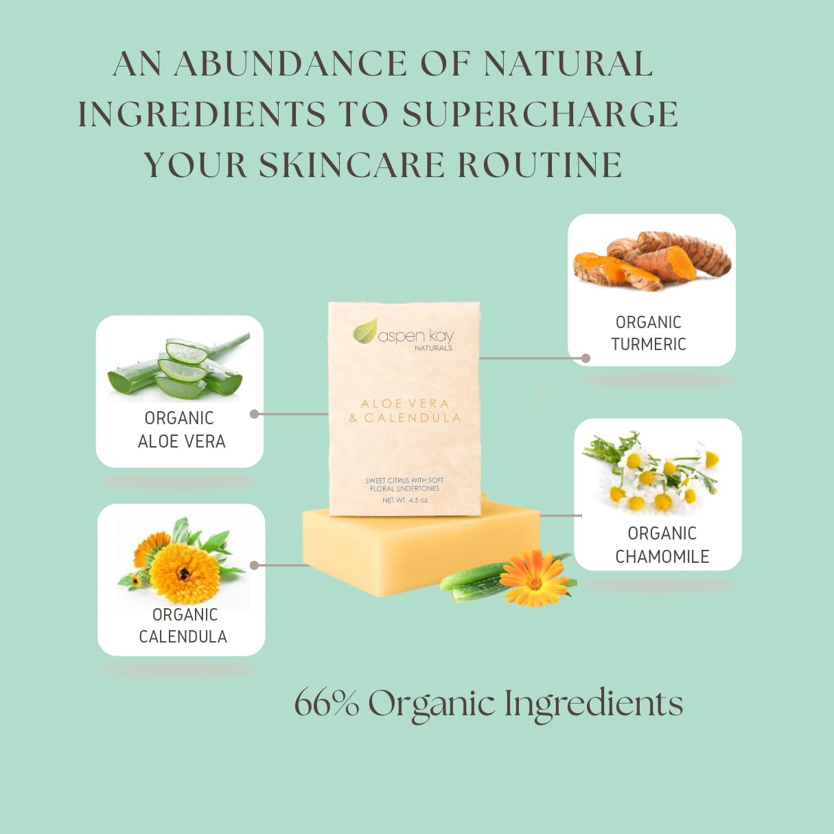 Aspen Kay Naturals after sun care image suggesting soothing post-exposure cleansing