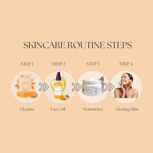 Aspen Kay Naturals Glow ingredient list spread highlights organic turmeric and chamomile extracts.