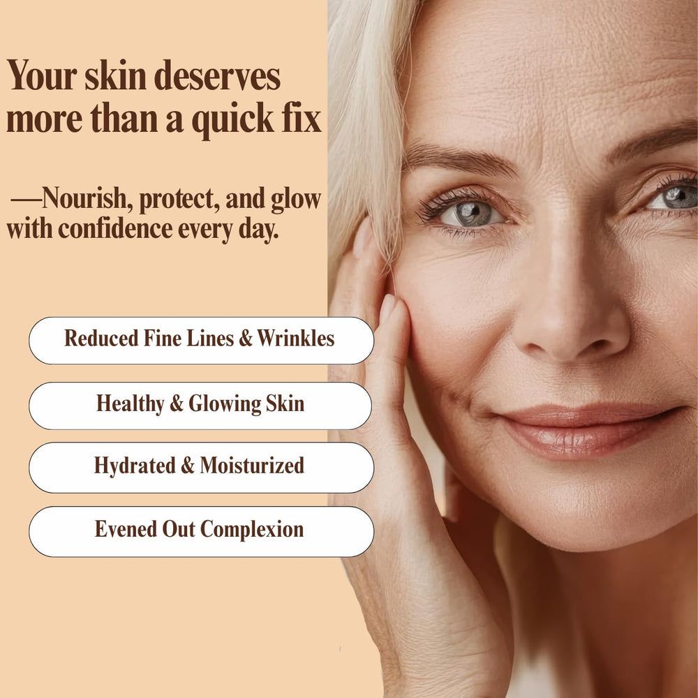 Aspen Kay Naturals Glow night routine shot suggests soothing, calm skincare end-of-day ritual.