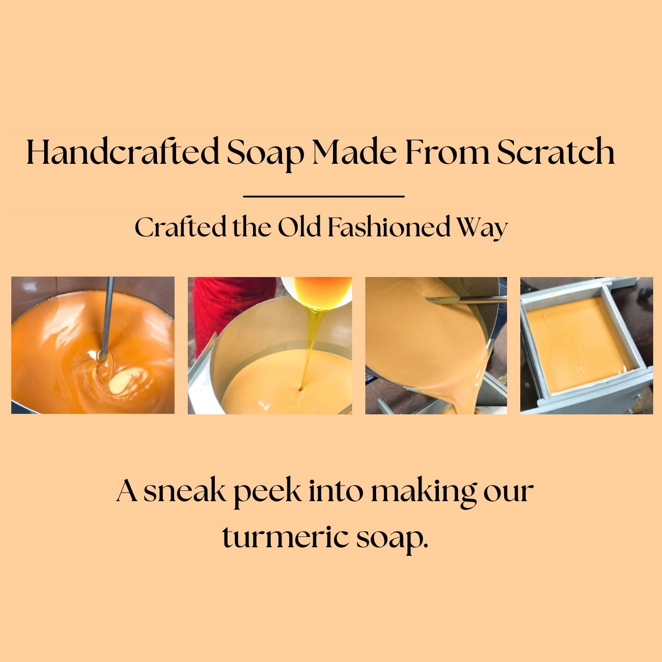 Aspen Kay Naturals Turmeric Soap made in USA, small-batch quality.
