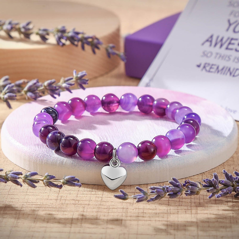 Astonlink lavender soy candle provides a warm, calming ambiance.
