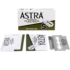 ASTRA Superior Platinum blades 30-pack – front view showing premium shave performance
