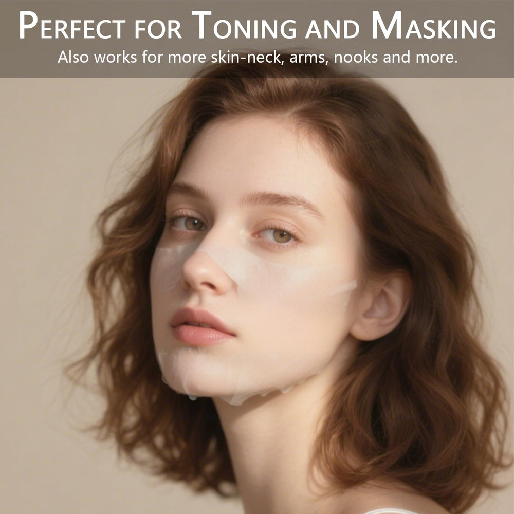 Astraescly DIY mask pads stretch to cover neck and décolletage