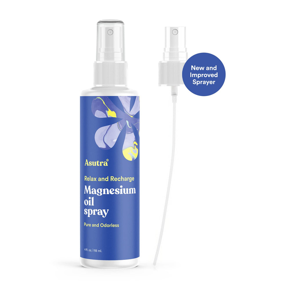 ASUTRA magnesium oil spray two-pack offers value and routine convenience.