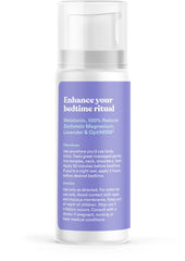 ASUTRA Melatonin Lotion ingredients visualization with almond oil and shea butter.