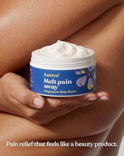 ASUTRA Melt Pain Away packaging suited for athletes and active adults.