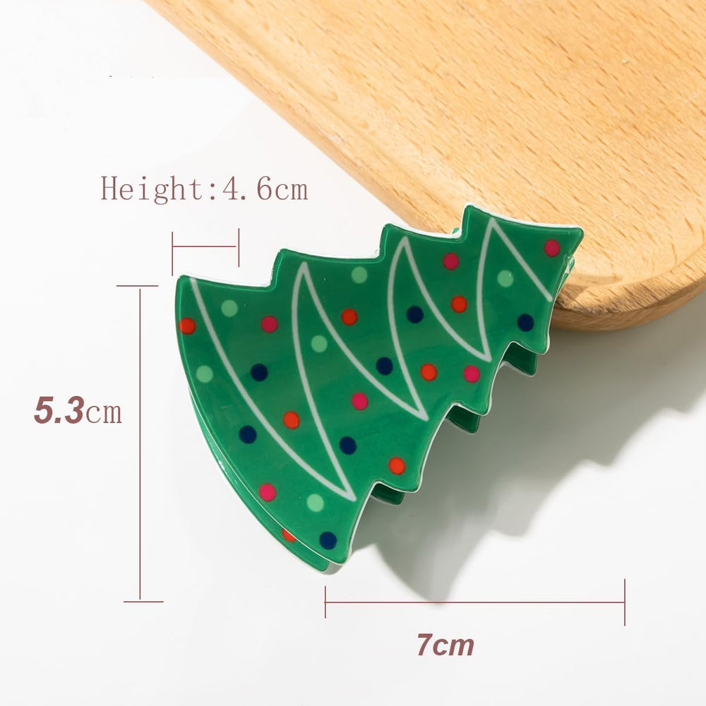 ASVNRES hair-clip-set-packaging includes three holiday designs for gifting