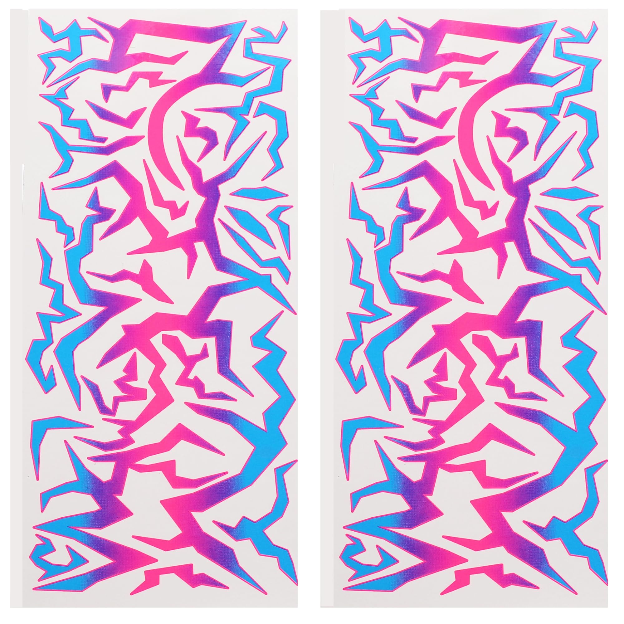 ASVP Shop UV Shine lightning arm set glows under blacklight for dramatic costumes.