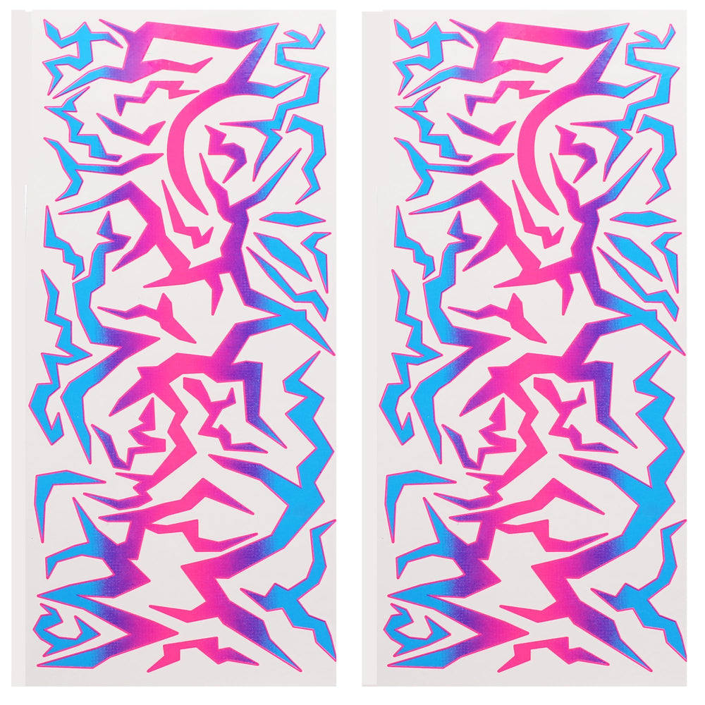 ASVP Shop UV Shine lightning arm set glows under blacklight for dramatic costumes.