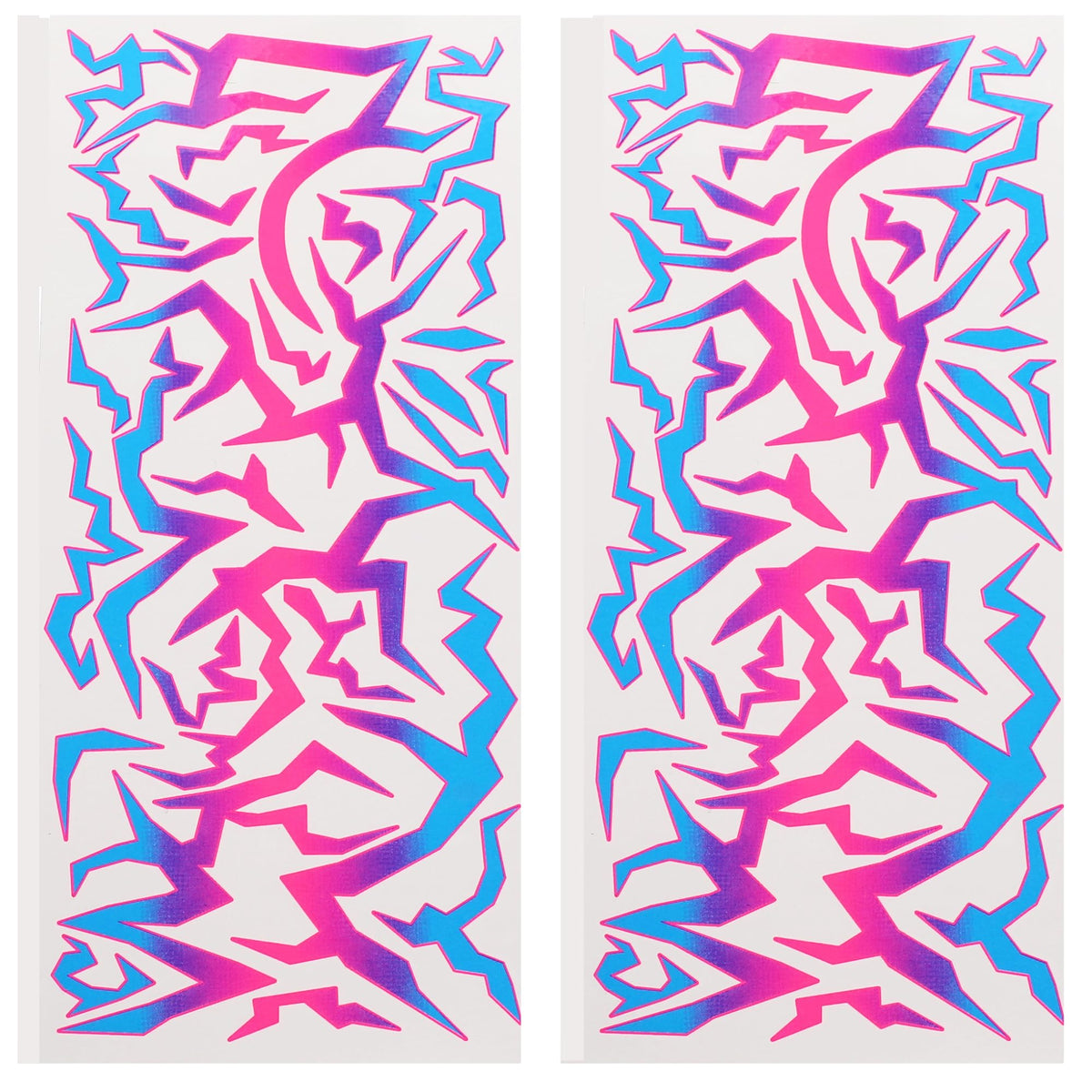 ASVP Shop UV Shine lightning arm set glows under blacklight for dramatic costumes.