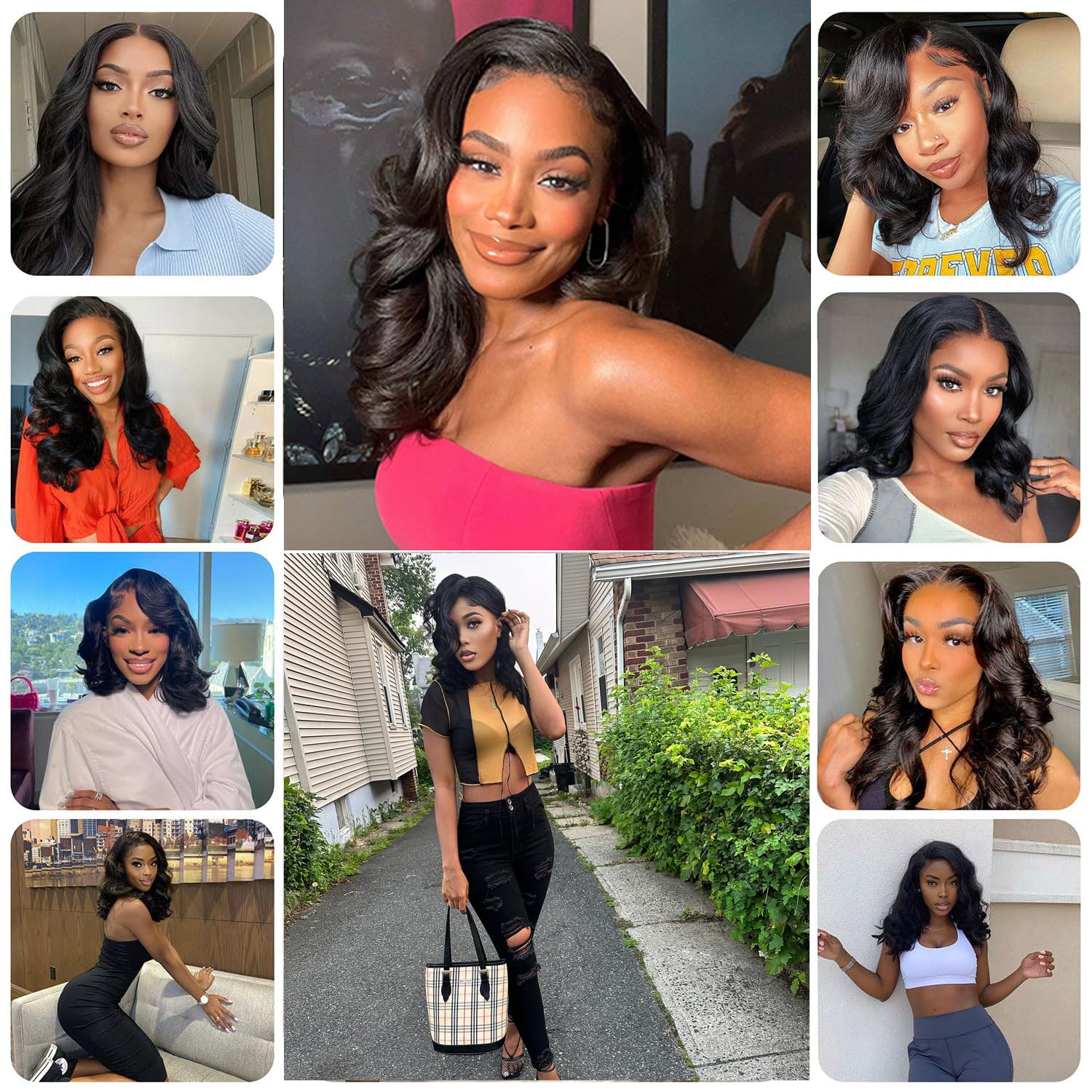 Atilck wear-and-go wig for birthdays, events, or daily routines