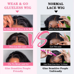 Atilck body-wave wig from 100% Brazilian hair for smooth styling