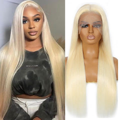 Atilck ash blonde 613 wig highlights soft, tangle-free hair for daily wear