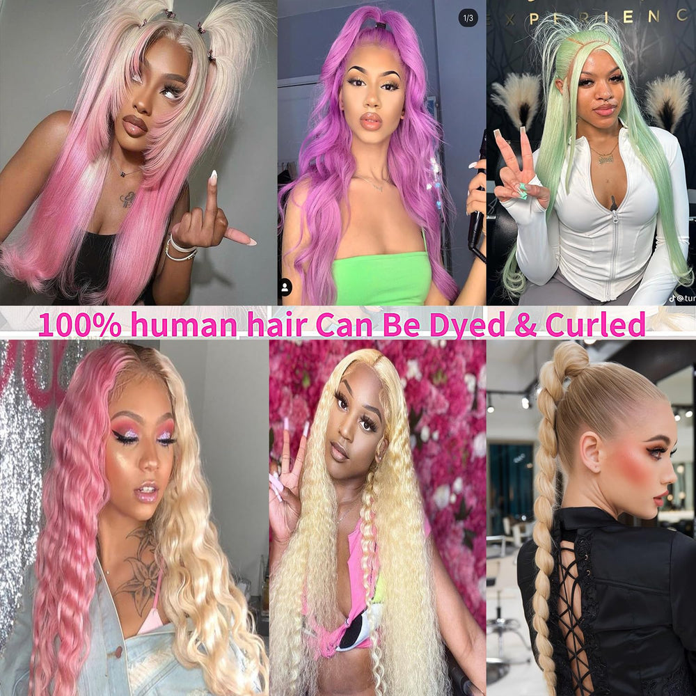 Atilck lace frontal wig creates a seamless hairline for confident styling
