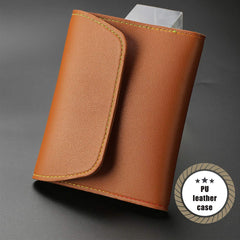 ATIMIER manicure set in travel pouch demonstrates compact storage for trips.