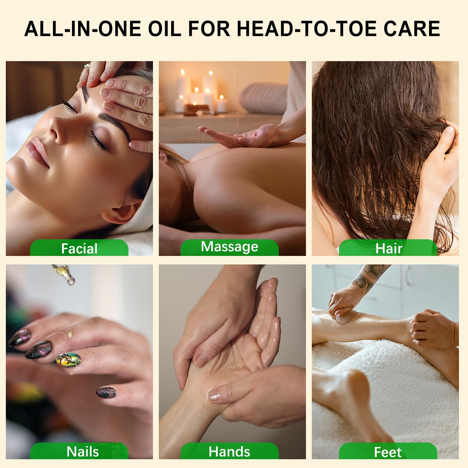 ATOANY Vitamin E Oil helps reduce the appearance of scars and stretch marks.
