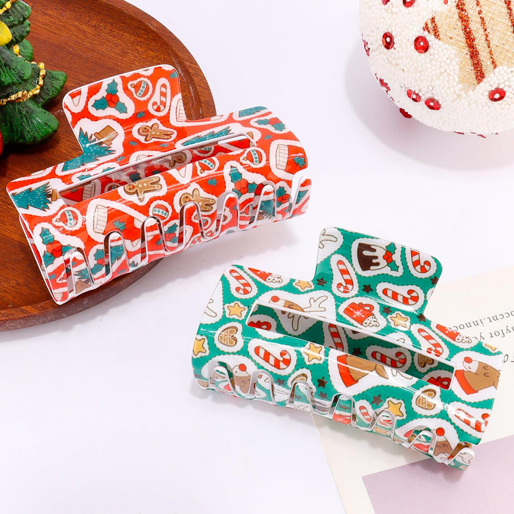 Atoden holiday party clip secures half-up styles with ease.
