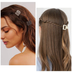 Atoden mini hair clips two sizes 0.9 and 0.7 inches ideal for bangs