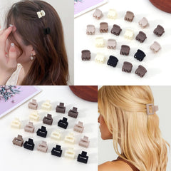 Atoden mini square clips close-up shows matte finish and secure grip